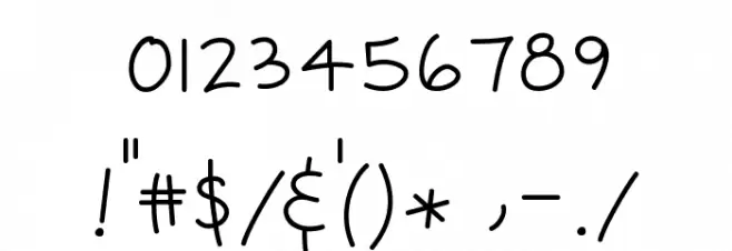 CK Jot Font OTHER CHARS