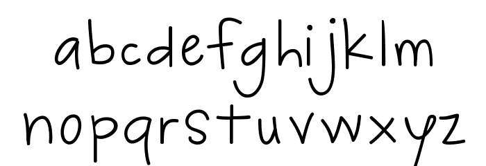CK Jot Font LOWERCASE