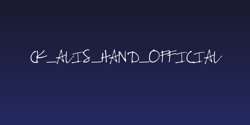 CK_Alis_Hand_Official Social Header