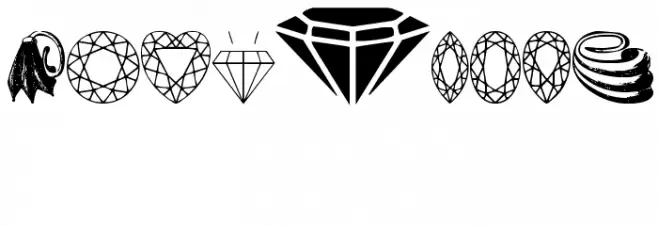 ck_jewels Schriftart Kleinbuchstaben