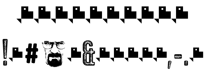 CLANDESTINA Font OTHER CHARS