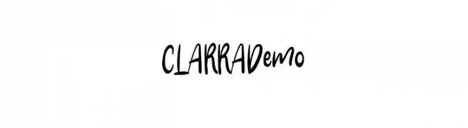 CLARRA Demo  Frei Schriftart Herunterladen