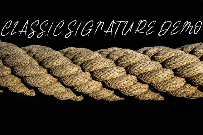 CLASSIC SIGNATURE DEMO Example 1
