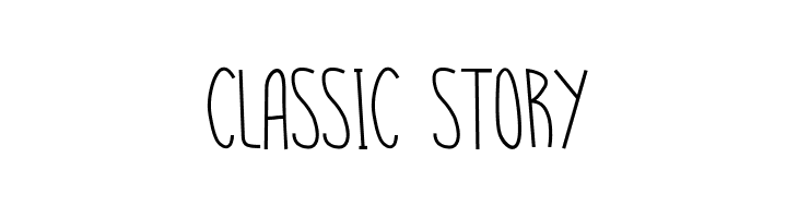 CLASSIC STORY  フリーフォントのダウンロード