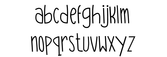 CLASSIC STORY Font LOWERCASE