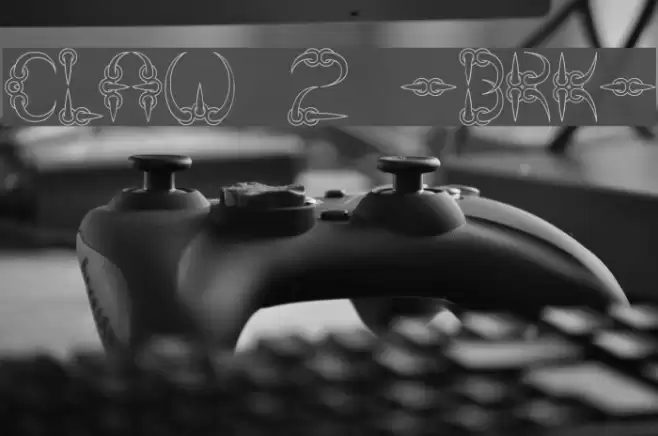 CLAW 2 -BRK- Font examples