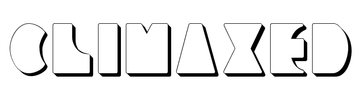 CLIMAXED Font