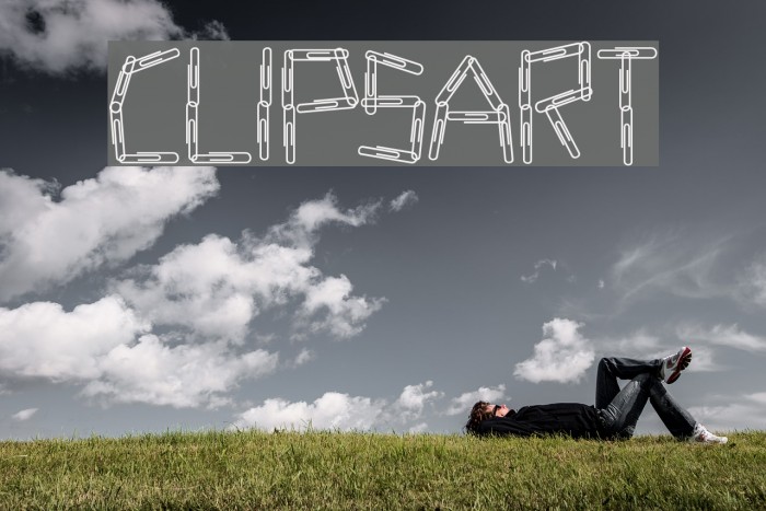 CLIPSART Font examples