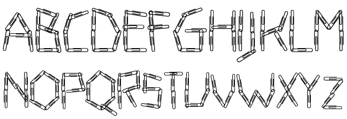 CLIPSART Font LOWERCASE