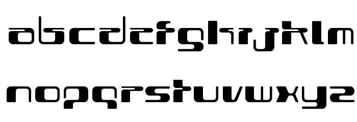 CLIQUE Bold Font LOWERCASE