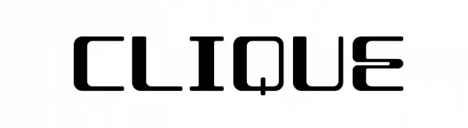 CLIQUE  Frei Schriftart Herunterladen