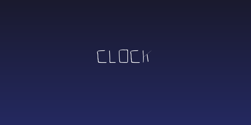CLOCK Social Header