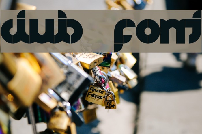 CLUB Font examples