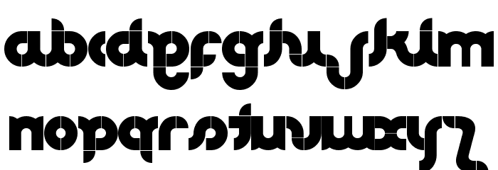 CLUB Font LOWERCASE