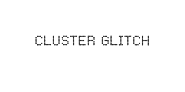 CLUSTER GLITCH Logo