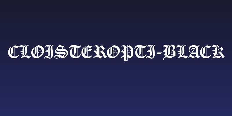 CLoisterOpti-Black Social Header