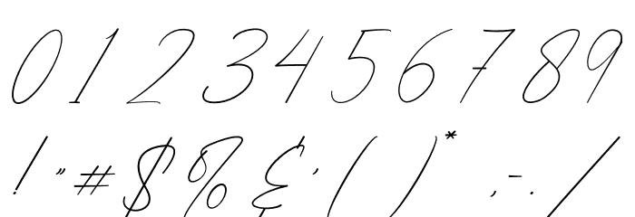 Clafita Miller Font OTHER CHARS