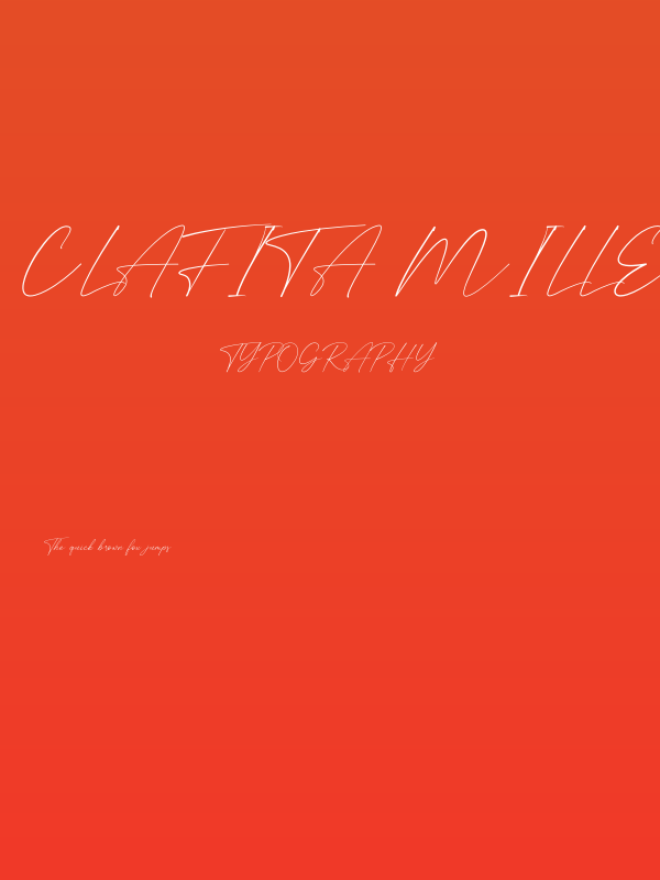 Clafita Miller Poster