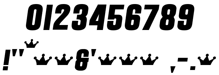 ClaimToFame Font OTHER CHARS