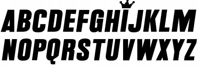 ClaimToFame Schriftart Groß