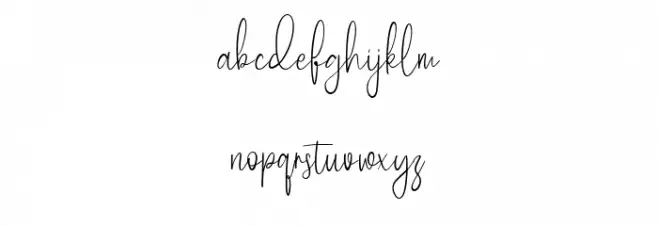 Clairdelune Free Font Regular フォント 小文字