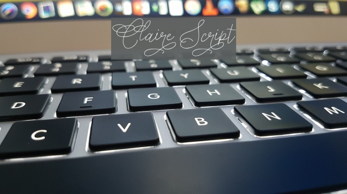 Claire Script Example 2