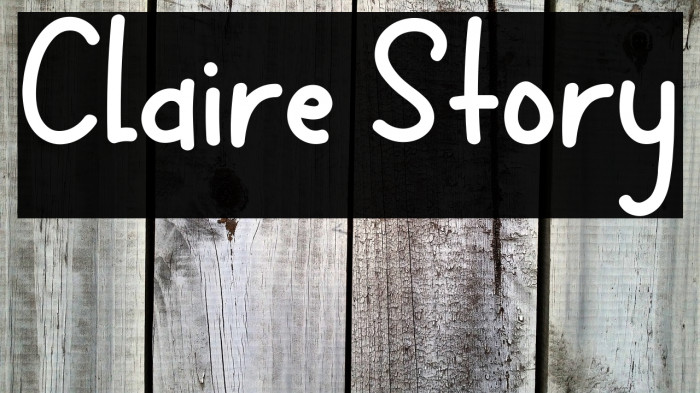 Claire Story Example 3