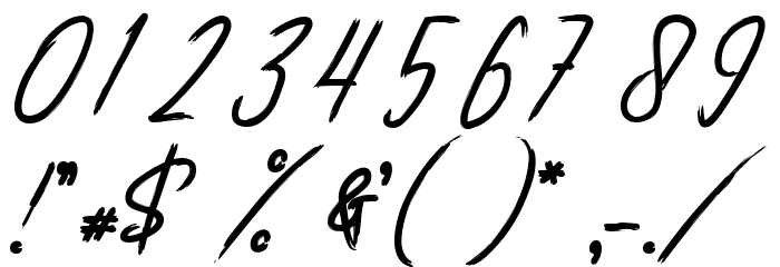 Claire Wood Font OTHER CHARS