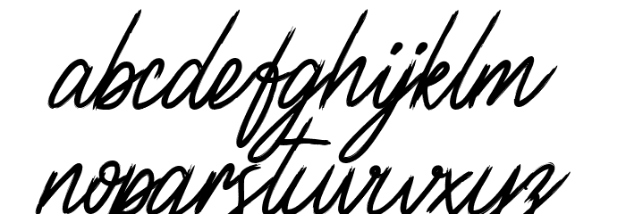 Claire Wood Font LOWERCASE