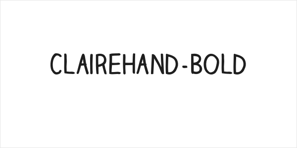 ClaireHand-Bold Logo