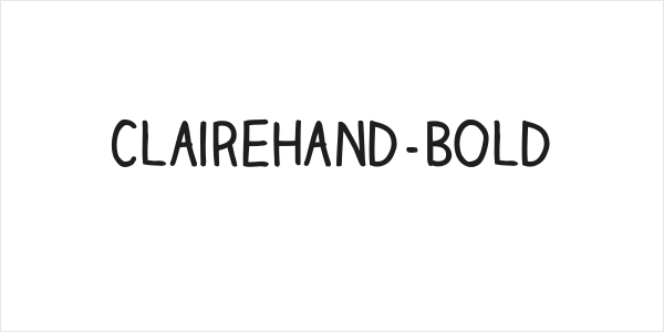 ClaireHand-Bold Logo