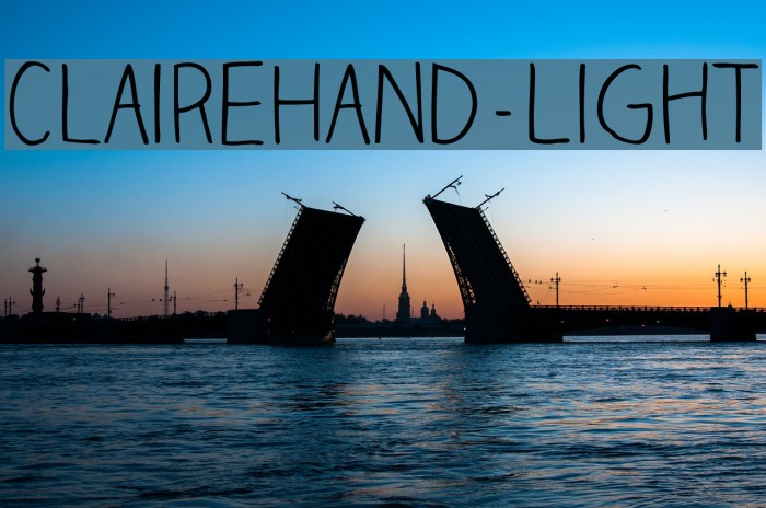 ClaireHand-Light Example 2