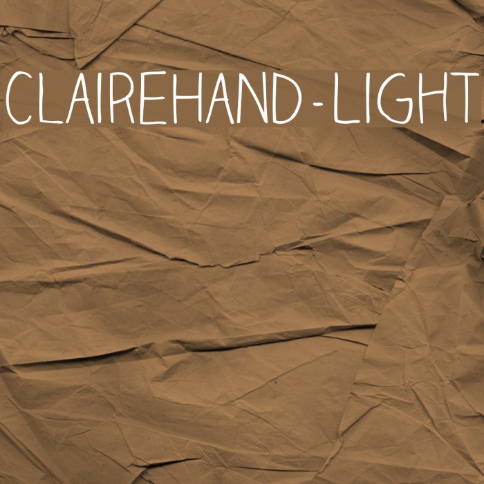 ClaireHand-Light Example 3