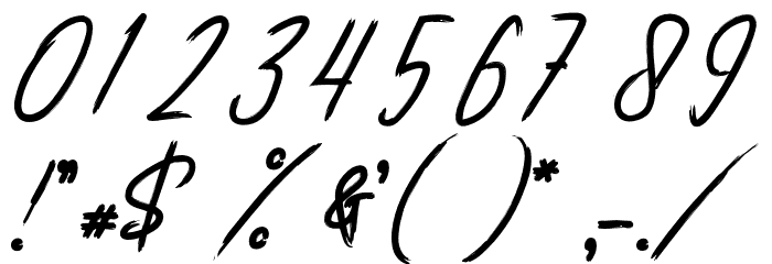 ClaireWood Font OTHER CHARS