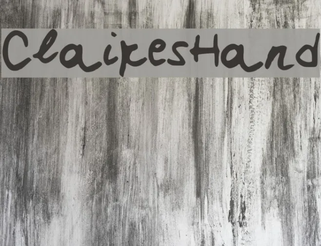 ClairesHand Example 1