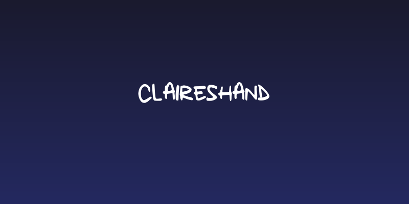 ClairesHand Social Header