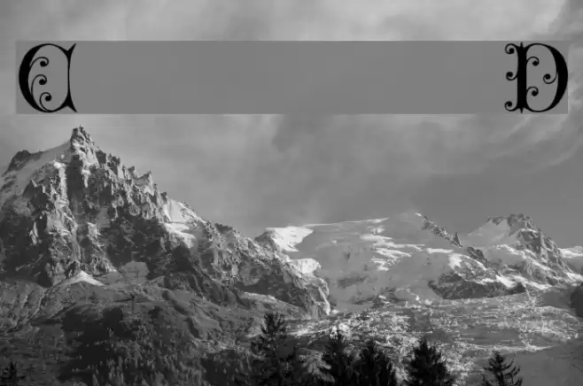 Clairveaux Demo Font examples