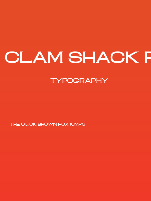 Clam Shack Regular Poster