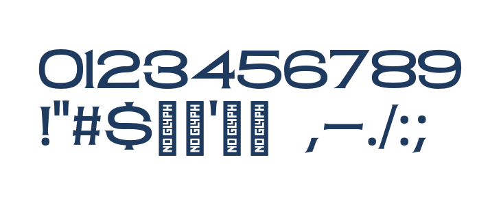 ClamShack-Regular Other Characters