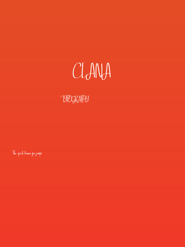 Clana Poster