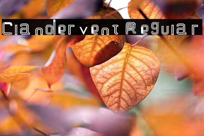 Clandervent Regular Example 3