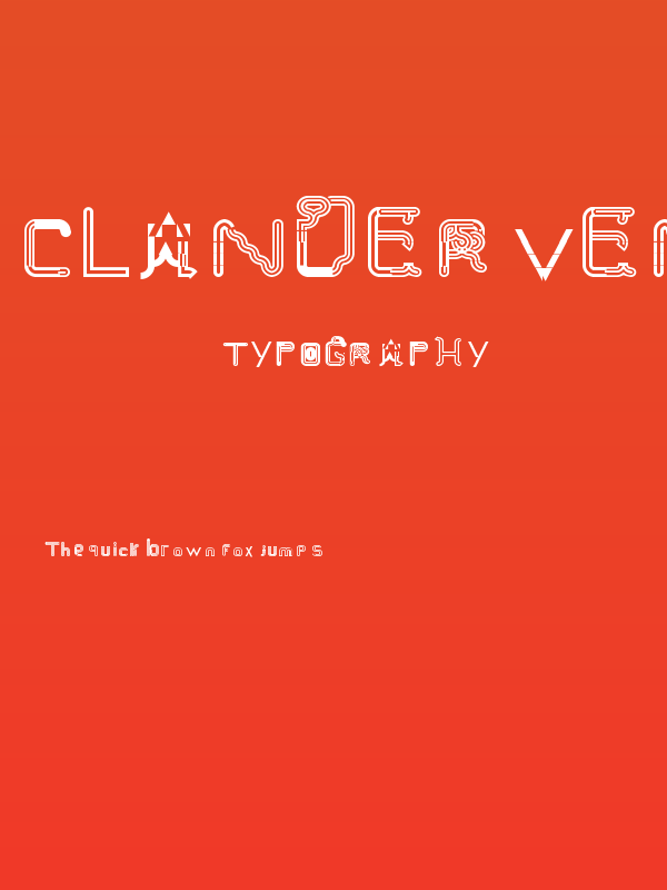 Clandervent Regular Poster