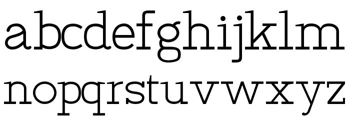 Clangorous Demo Font LOWERCASE