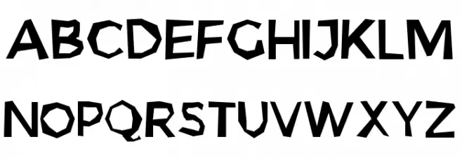 Clanic Font Schriftart Groß