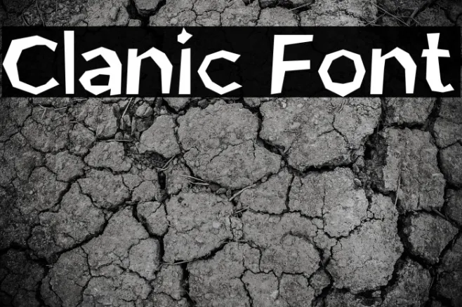 Clanic Font Example 3