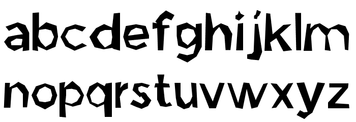 Clanic Font Font LOWERCASE