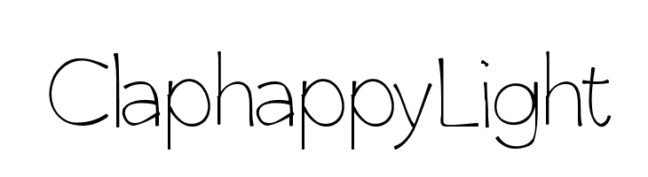 ClaphappyLight  لخطوط تنزيل