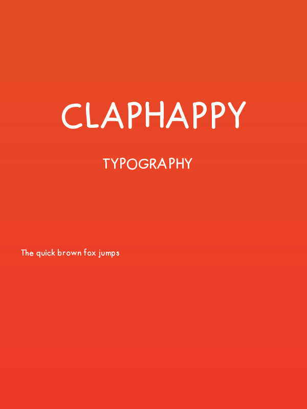Claphappy Poster