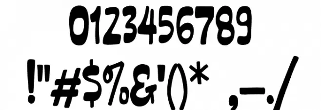 Claping Ballon Free Version फ़ॉन्ट अन्य घर का काम