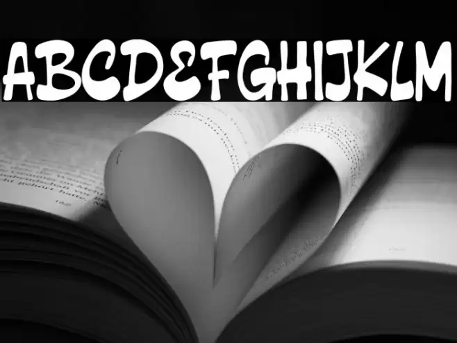 Claping Ballon Free Version फ़ॉन्ट examples